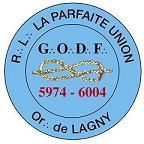 Logo d'une loge "la parfaire union"